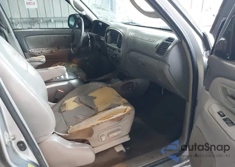 2001 Toyota Sequoia Limited V8 z USA, uszkodzony, nr VIN 5TDZT38A91S056322